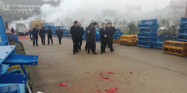 衡陽(yáng)縣縣委書(shū)記新年走訪(fǎng)慰問(wèn)雙雁公司